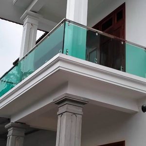 Mẫu lan can kính - Ms:03