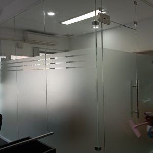 Mẫu cửa kính cường lực - Ms:03