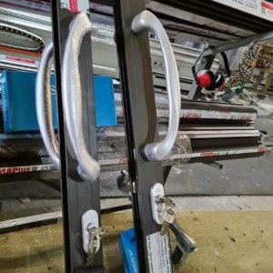 Ổ khóa cửa nhôm - Mẫu 01